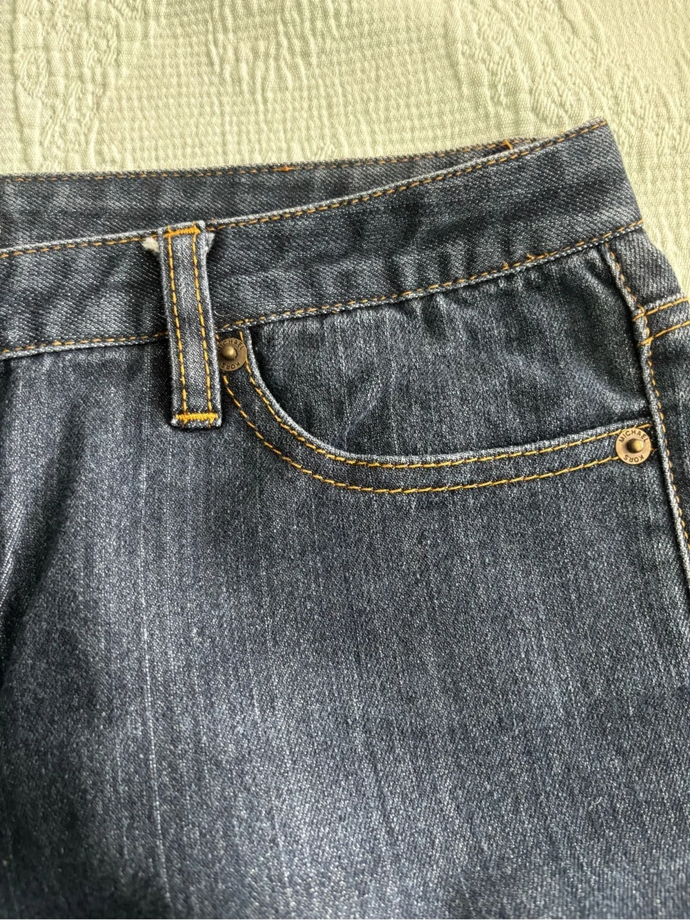 Dark Wash Womens Flared Jeans - Classic Denim size 10